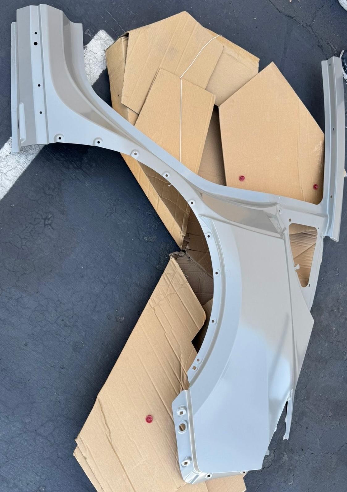 For Tesla Model Y 2020-2024 Rear Left Quarter Panel - 1549230-S0-A