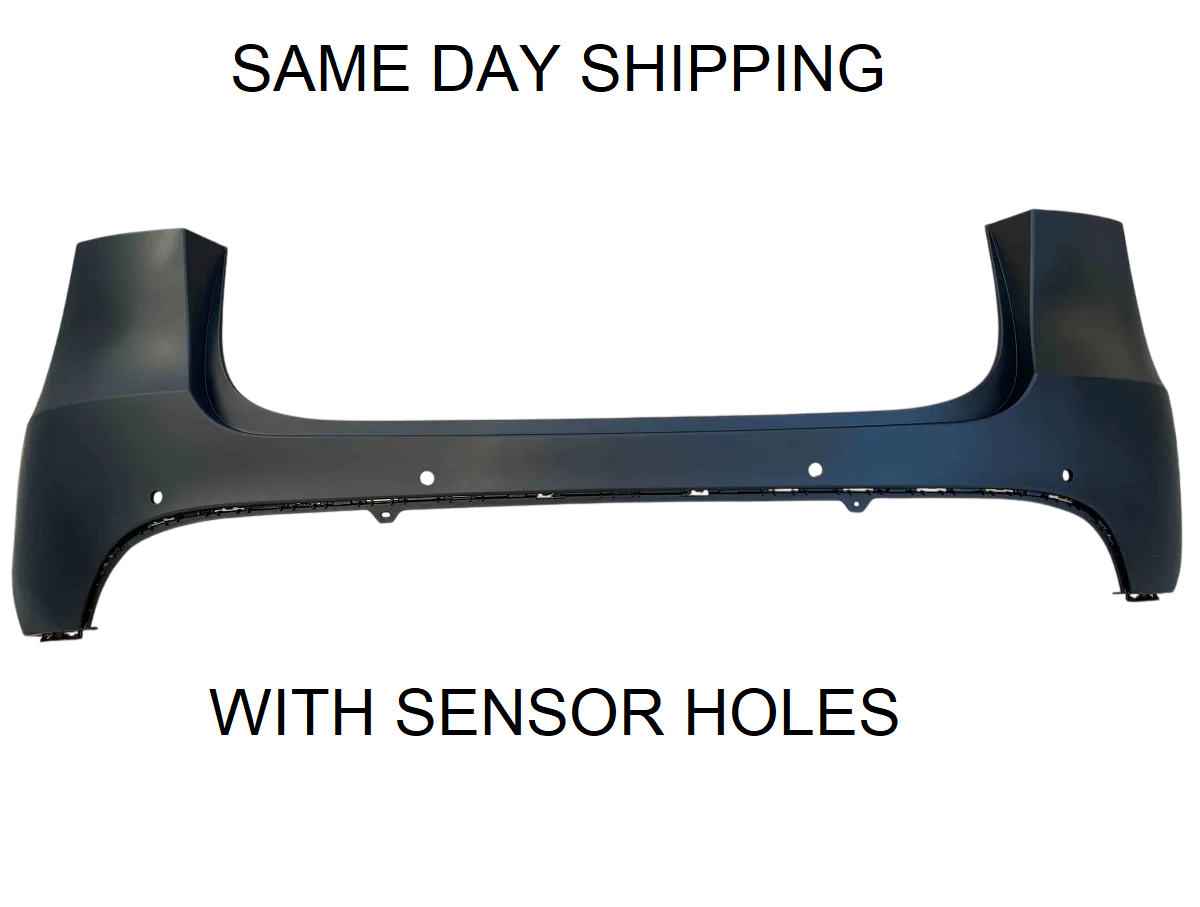 For Tesla Model Y 2020-2021 Rear Bumper Cover with Sensor Holes 1494005-00-B