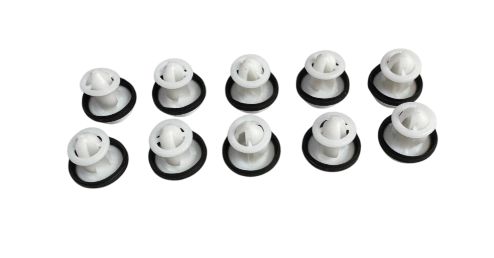 For Tesla Model Y 2020-2024 10PC Side Skirt Lower Rocker Cover Clips Retainer