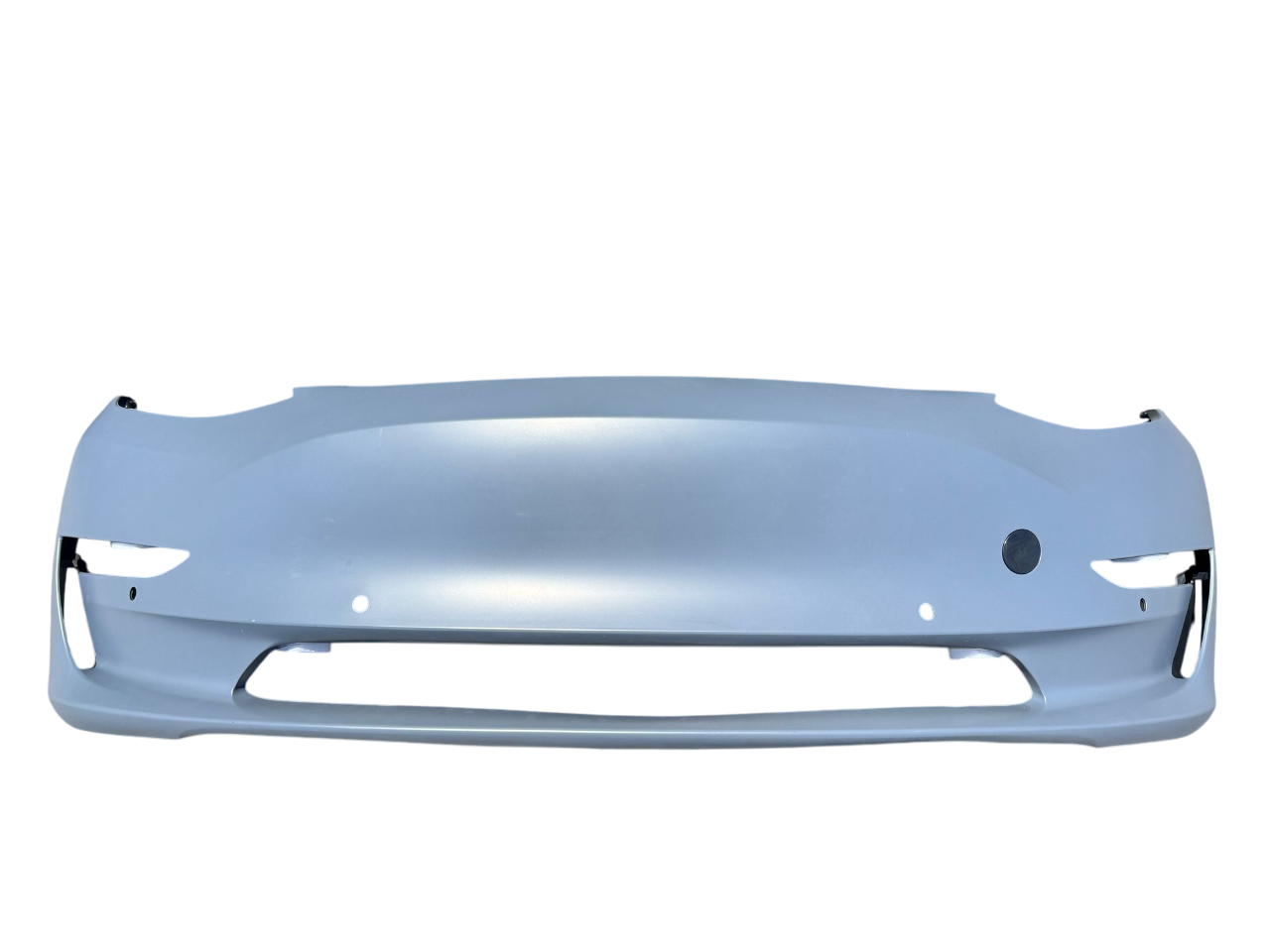 For Tesla Model 3 2017-2020 Front Bumper Cover w/ Sensor Holes and tow hitch cap