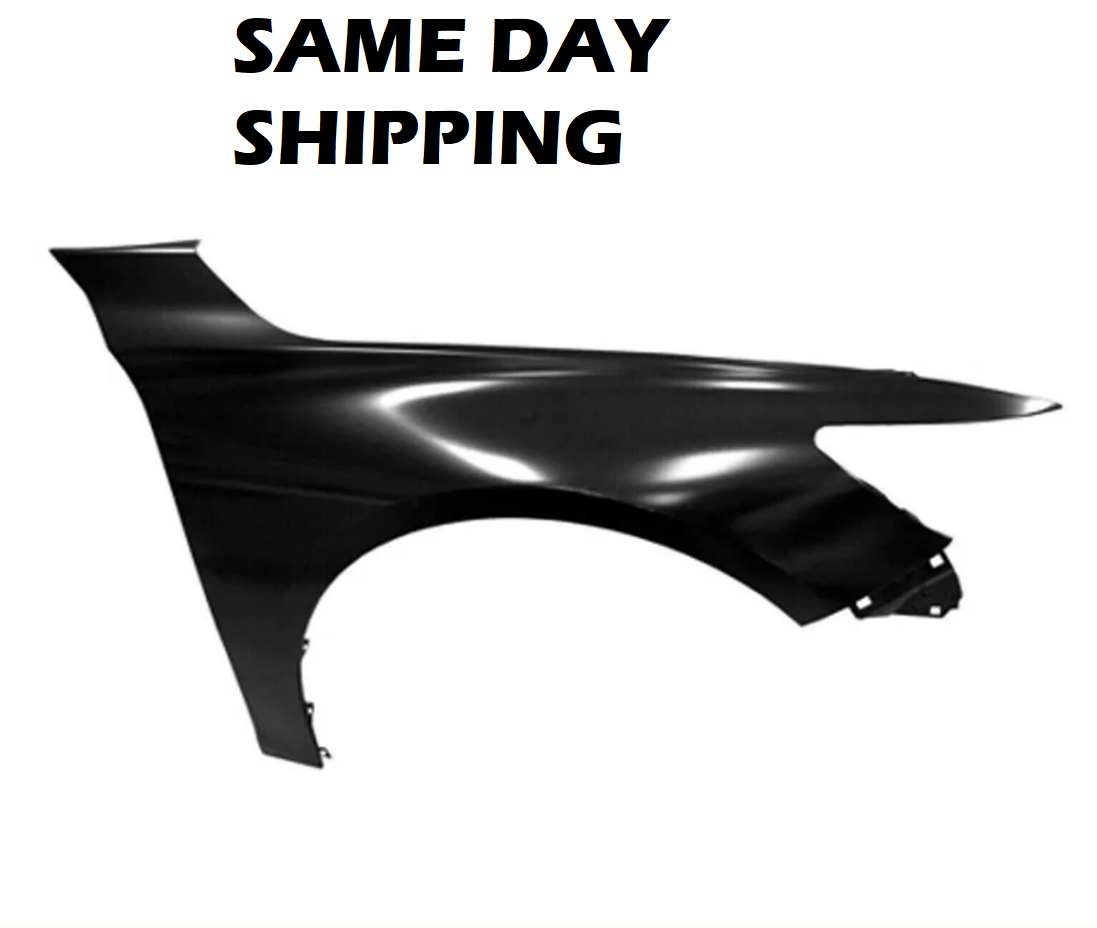 For Honda Accord 2018-2022 Primed Fender Passenger Side-Right - Black HO1241196
