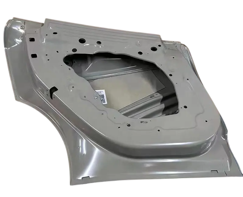 For Tesla Model Y 2020-2024 Rear Driver Side Door Shell - Aluminum- 1493561-E0-A