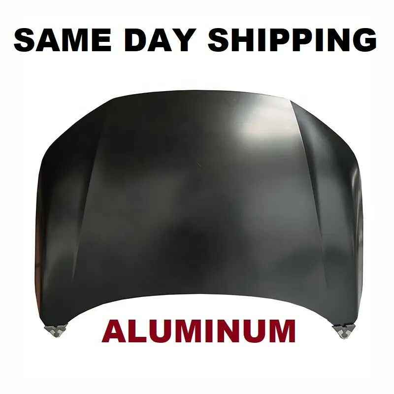 For Honda Civic 2022-2025 Primed Hood - Aluminum - Black - HO1230195