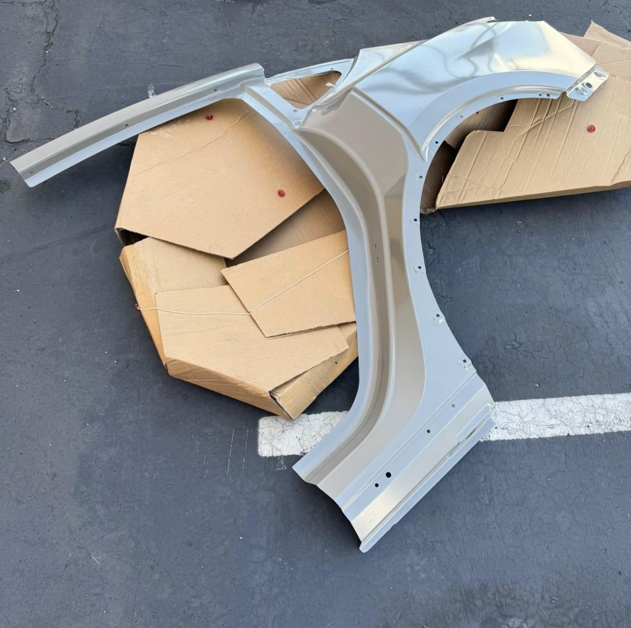 For Tesla Model Y 2020-2024 Rear Left Quarter Panel - 1549230-S0-A