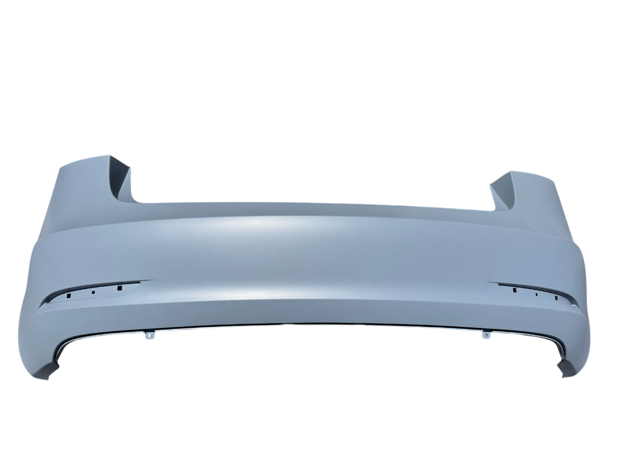 For Tesla Model 3 2021-2023 Rear Bumper Cover without Sensor holes - Grey