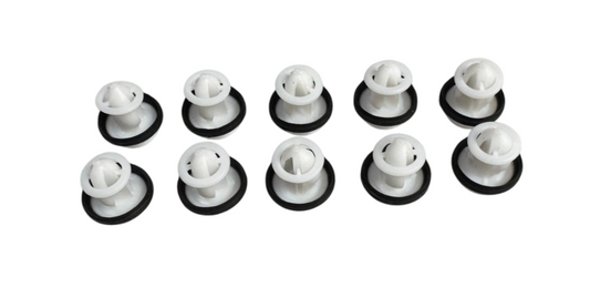 For Tesla Model Y 2020-2024 10PC Side Skirt Lower Rocker Cover Clips Retainer