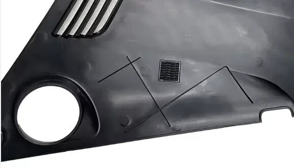 For Tesla 2016-2021 Model S Underhood Apron Cover - 1060481-00-C