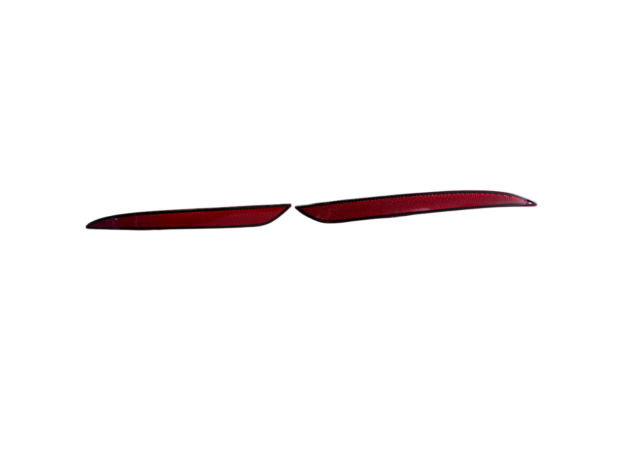For Tesla Model 3 2017-2023 Pair of Rear Bumper Reflectors