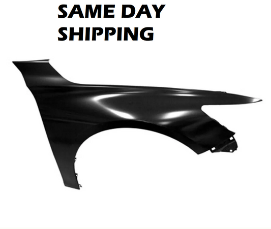 For Honda Accord 2018-2022 Primed Fender Passenger Side-Right - Black HO1241196
