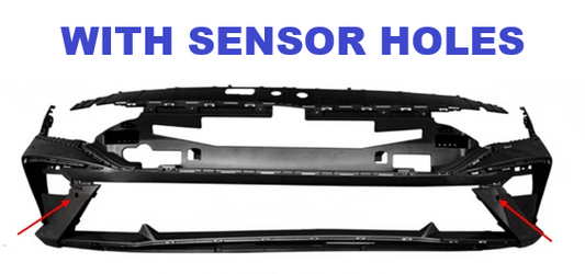 For Hyundai Elantra 2024-2026 Front Bumper Cover w/ Sensor Holes