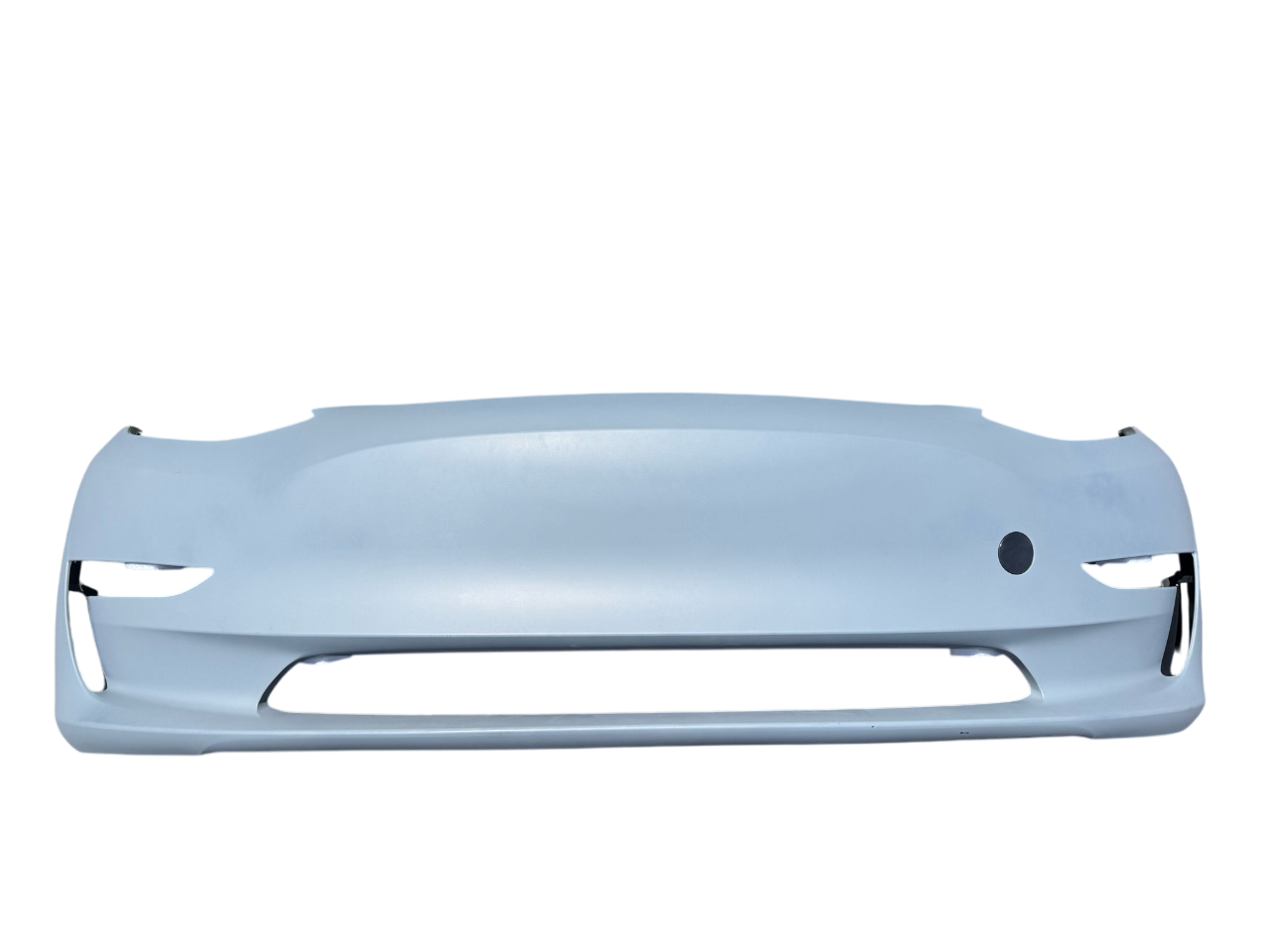 For Tesla Model 3 2021-2023 Front Bumper Cover w/o Sensor Holes - w/ cap
