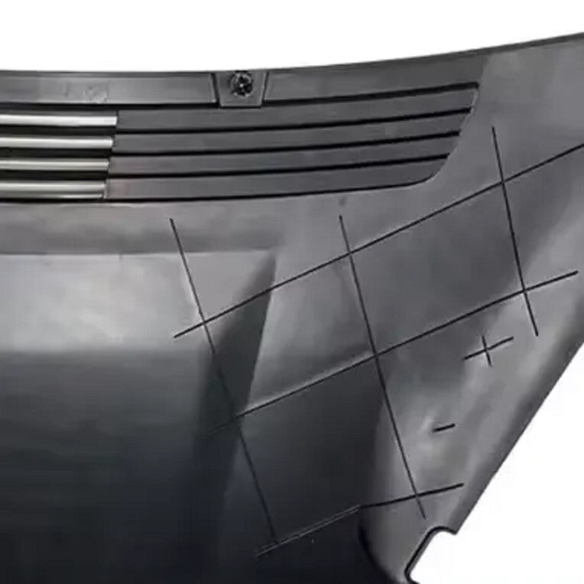 For Tesla 2016-2021 Model S Underhood Apron Cover - 1060481-00-C
