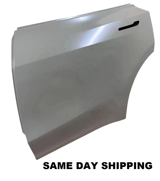 For Tesla Model Y 2020-2024 Rear Driver Side Door Shell - Aluminum- 1493561-E0-A