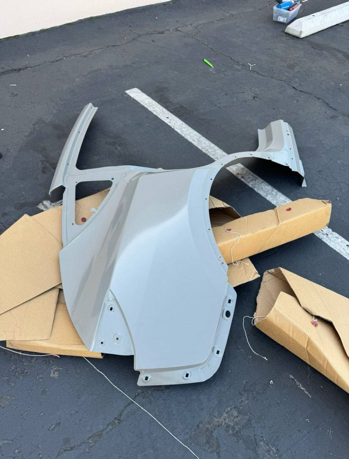 For Tesla Model Y 2020-2024 Rear Right Quarter Panel - 1549231-S0-A